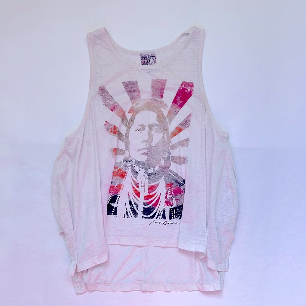 ICONS OF CULTURE FLOWY MULTI-COLORED TANK